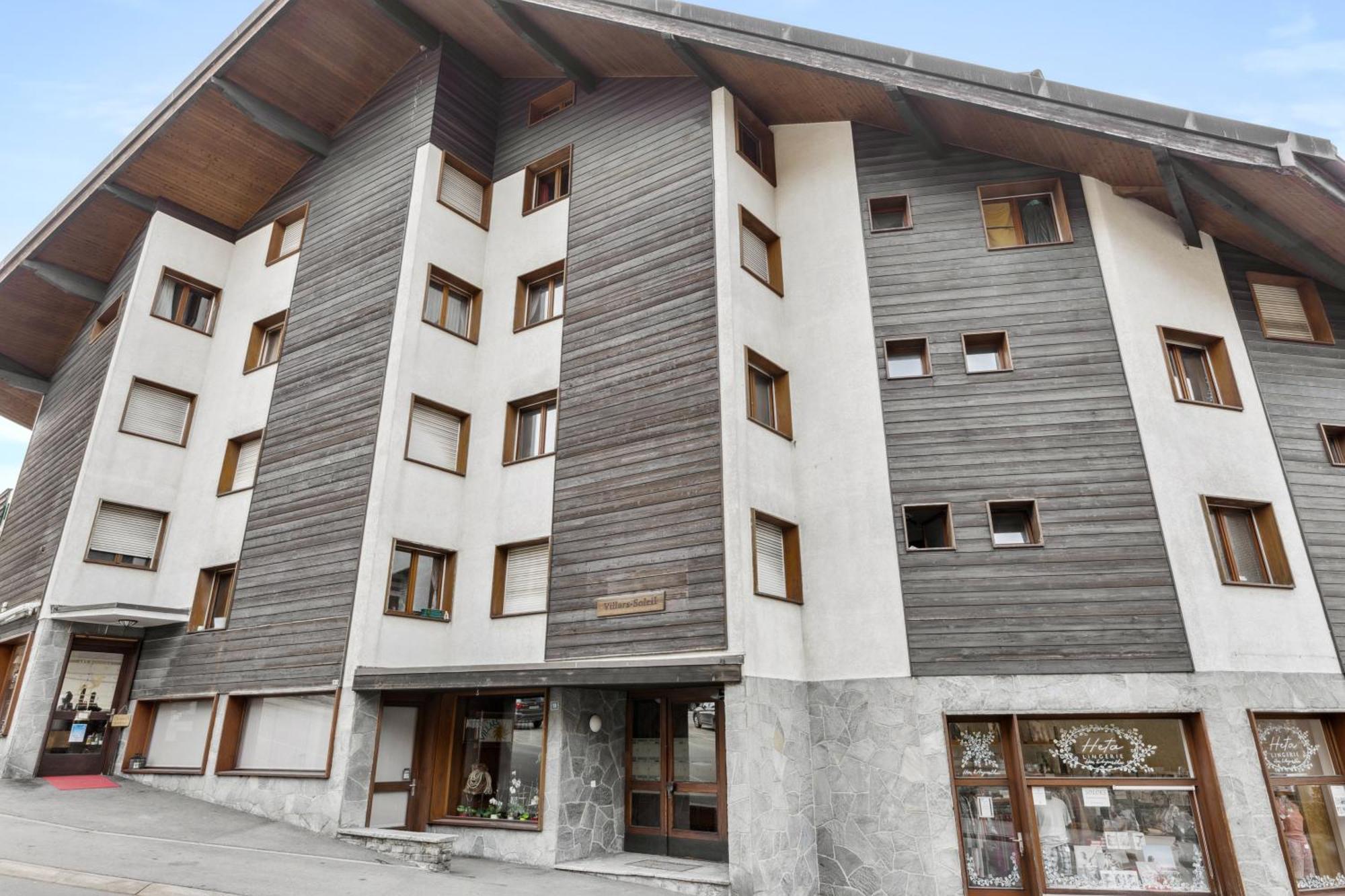 Triplex In Villars Centre With Parking Exterior foto