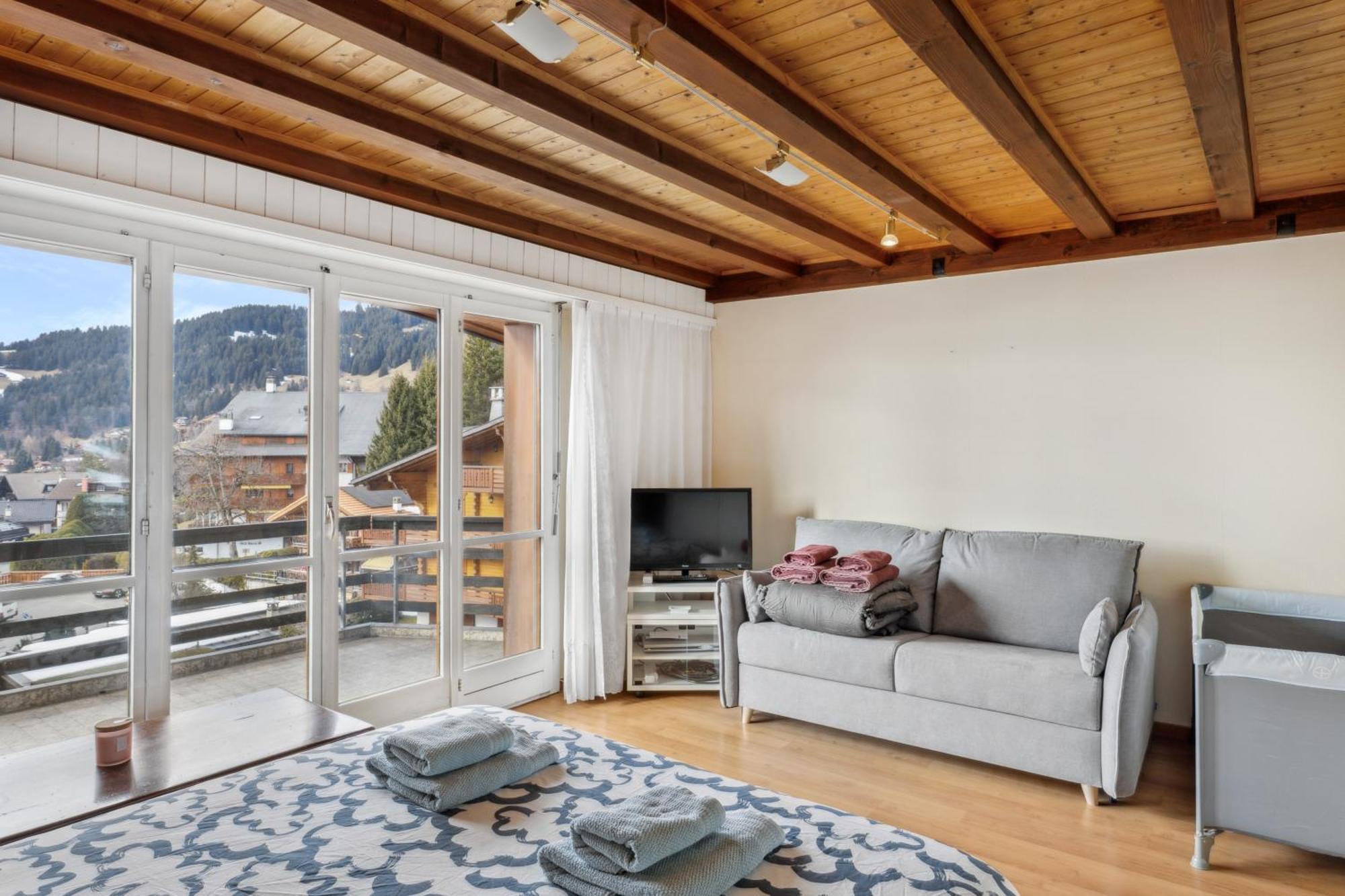 Triplex In Villars Centre With Parking Exterior foto